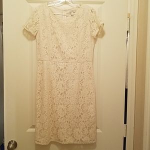 Off white lace dress